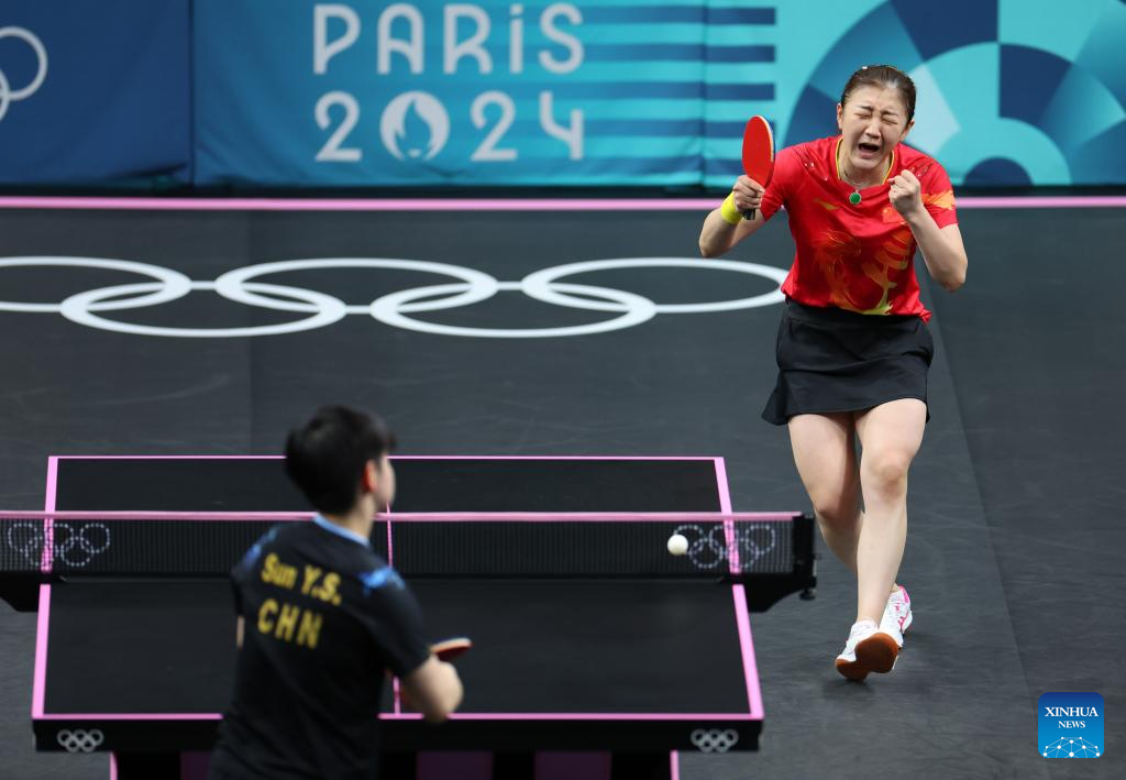 Olympics | Feature: China's Top Women Paddlers Reunite in Olympic Déjà Vu, Distinctive Triumph