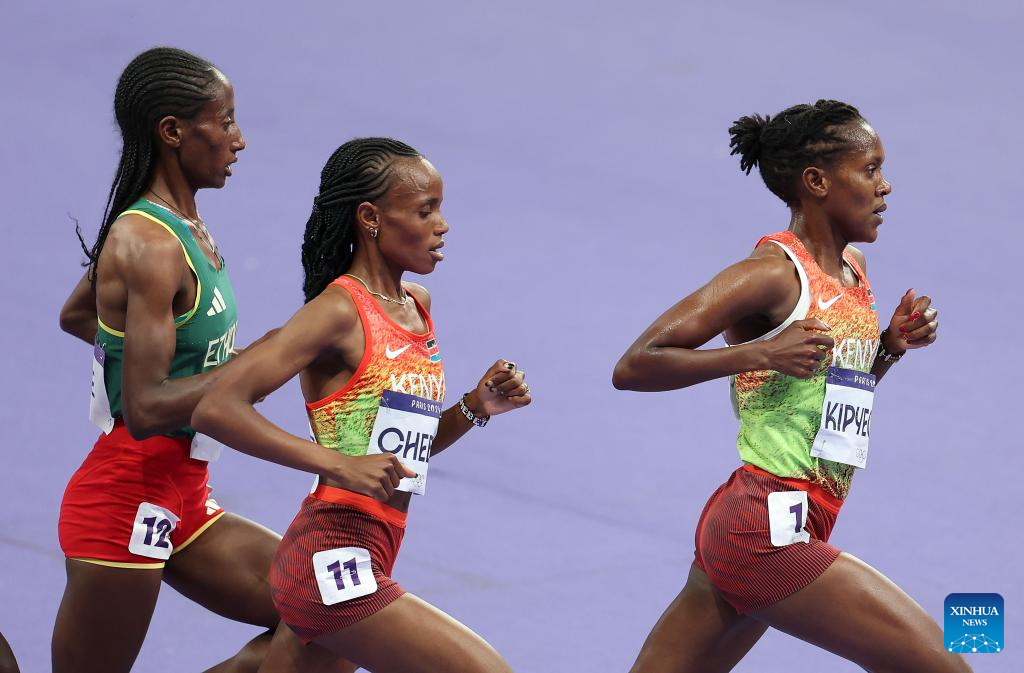 Olympics | Kenya's Chebet Wins Women's 5000m Gold At Paris Games-Xinhua