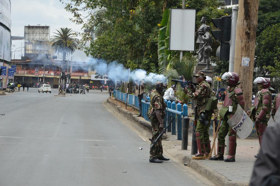 Kenya erupts in new wave of protestsXinhua