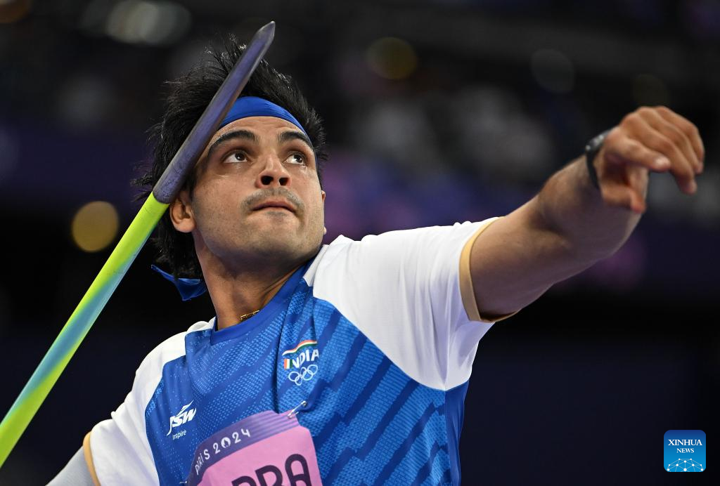 Olympics Pakistan's Nadeem wins men's javelin gold at Paris Games