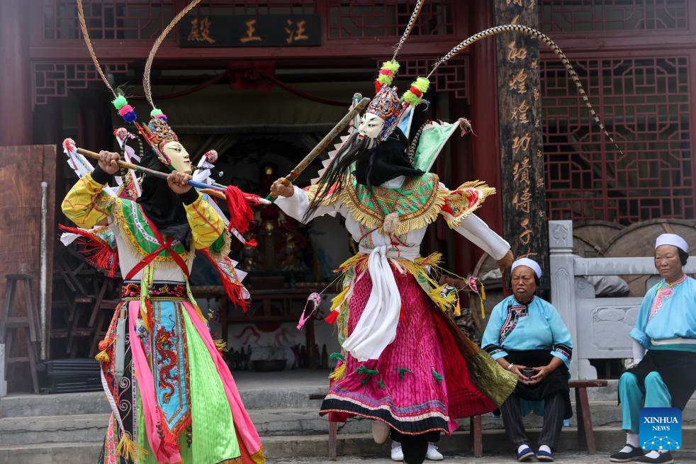 In Pics: Dixi Opera in Anshun, SW China's Guizhou