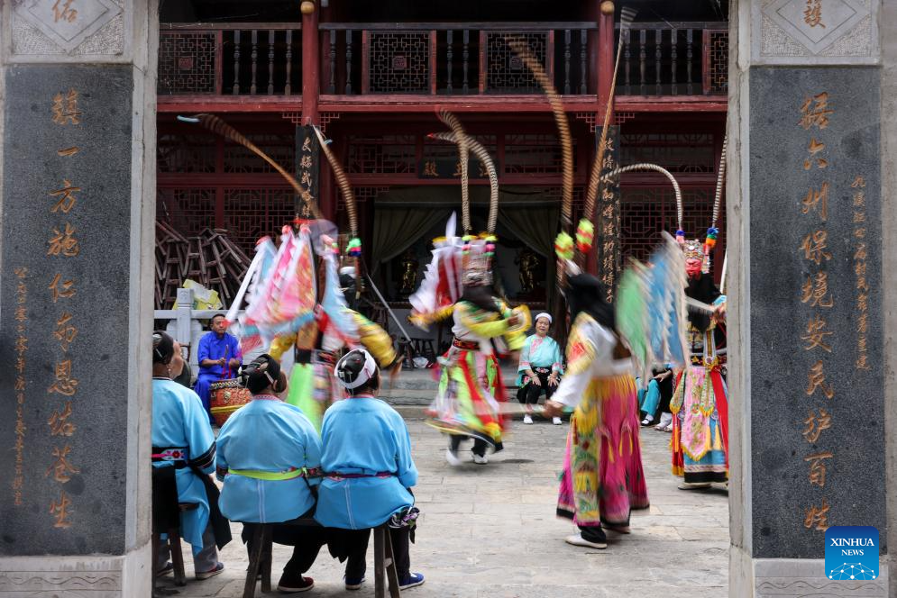 In Pics: Dixi Opera in Anshun, SW China's Guizhou