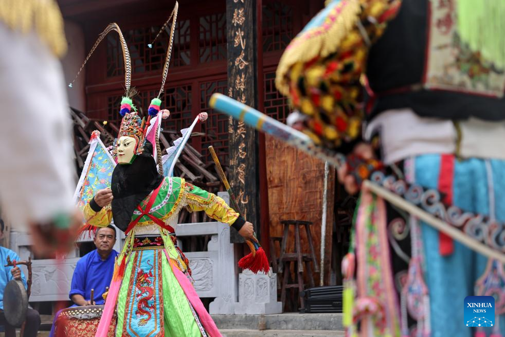 In Pics: Dixi Opera in Anshun, SW China's Guizhou