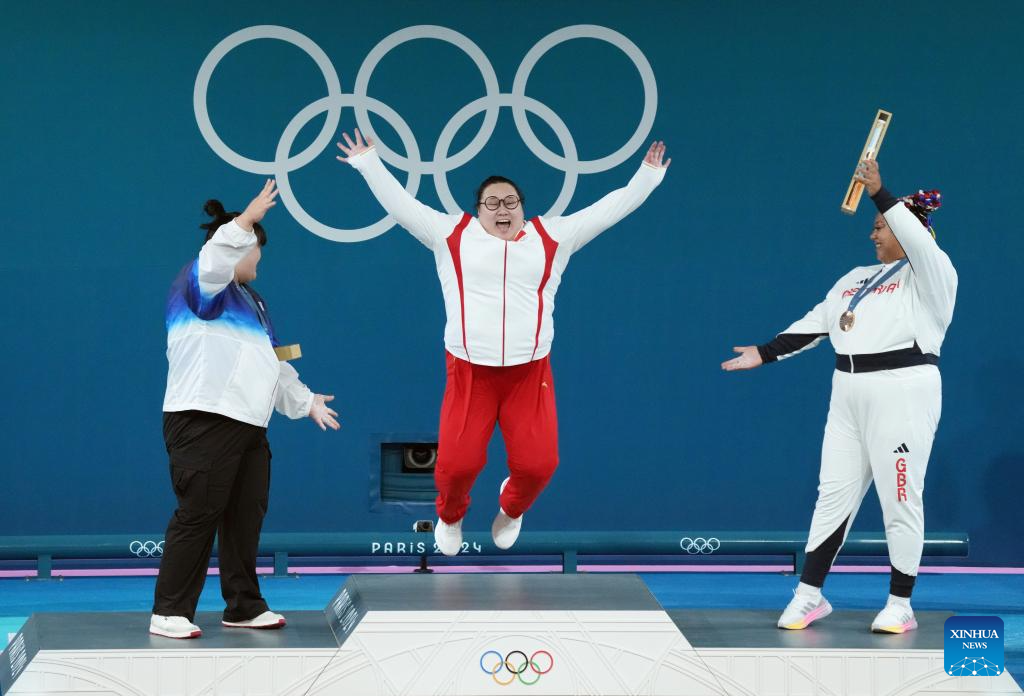 Olympics | Li Wenwen Clinches 40th Gold for China with Weightlifting Women's +81kg Victory