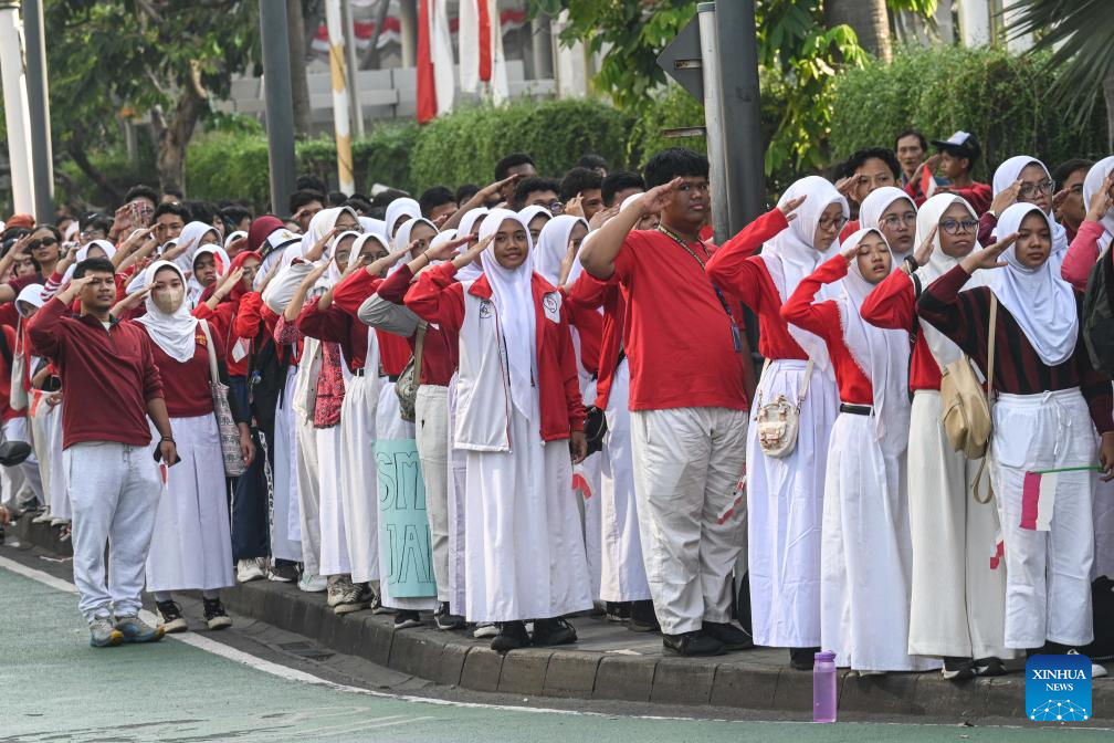 Bendera dan salinan naskah diangkut ke Nusantara sebagai persiapan Hari Kemerdekaan Indonesia-Xinhua