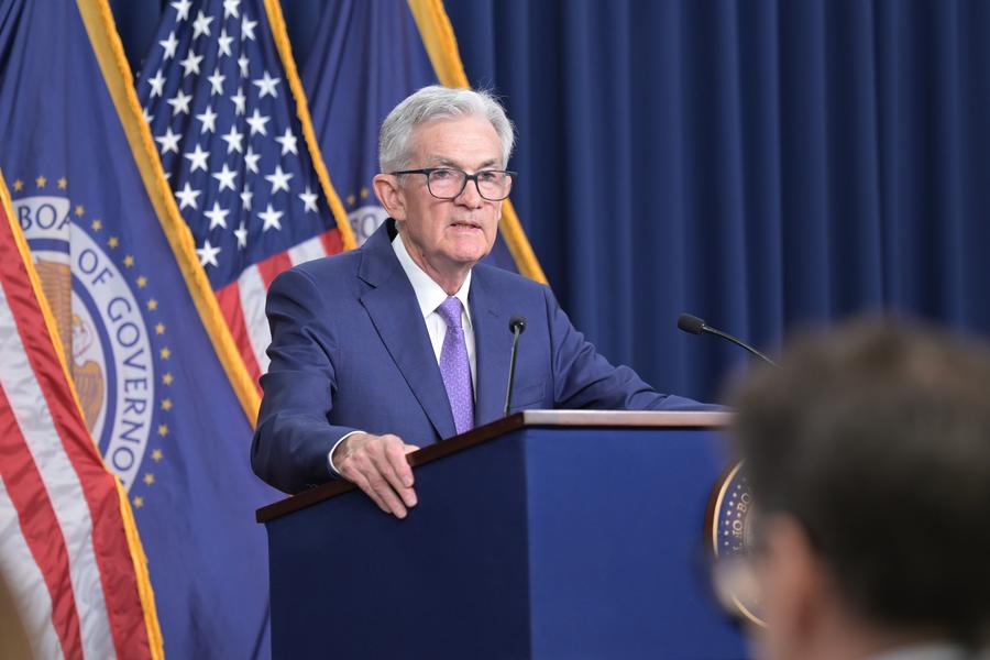 U.S. Fed chief says "time has come" to cut interest ratesXinhua