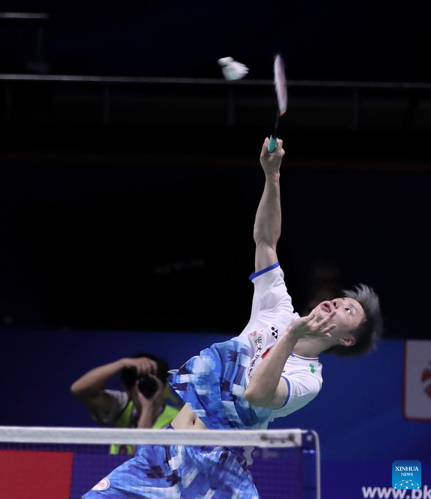 Highlights of BWF Korea Open Badminton Championships 2024Xinhua