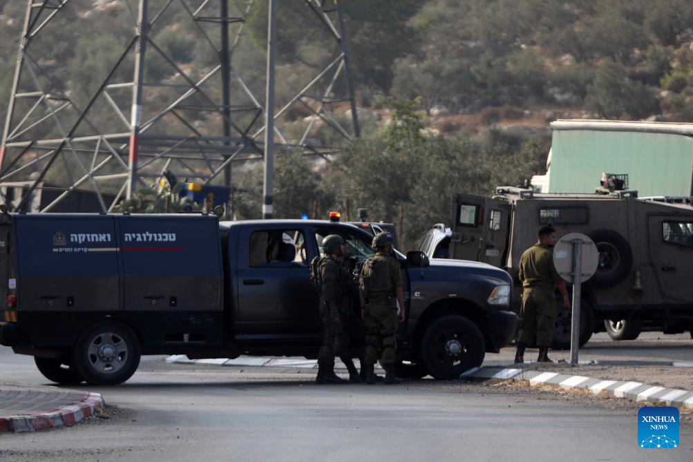 3 Israeli police officers killed by Palestinian gunmen in West Bank-Xinhua