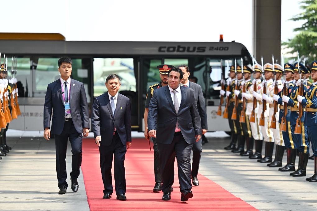 President of Libyan Presidency Council arrives in Beijing for 2024 ...