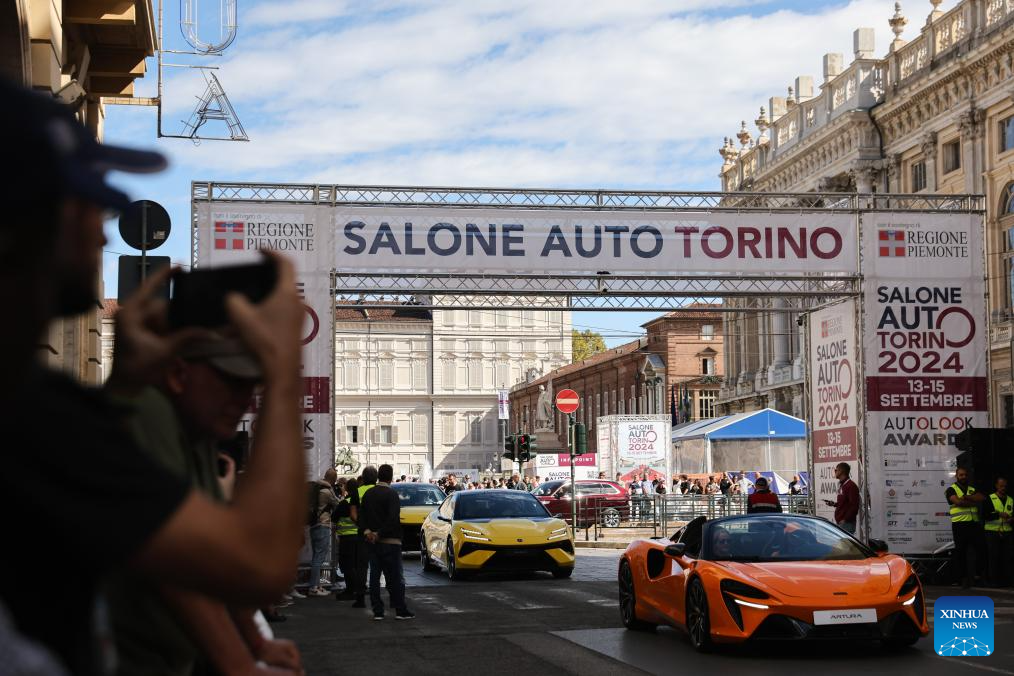 Salone dell'Automobile di Torino 2024 a Torino, Italia-Xinhua