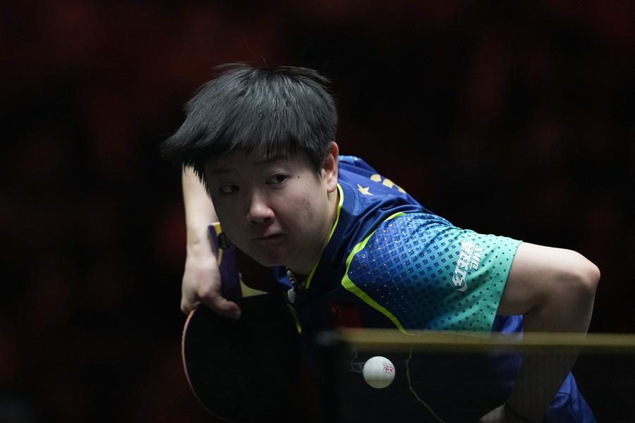 World No. 1 Sun Yingsha reaches last 32 at WTT China SmashXinhua