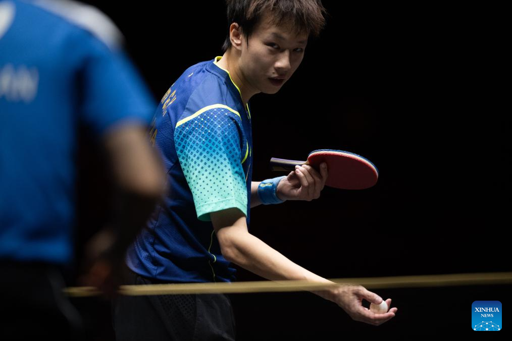 2024 World Table Tennis Championships China Smash-Xinhua