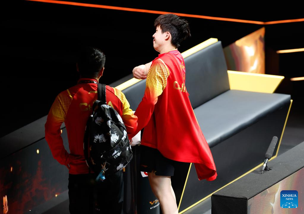 2024 World Table Tennis Championships China Smash-Xinhua