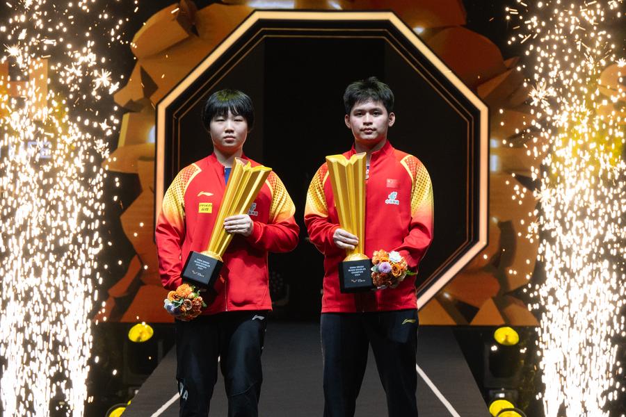 Chinese rowers Lin/Kuai claim the first China Smash mixed doubles title-Xinhua