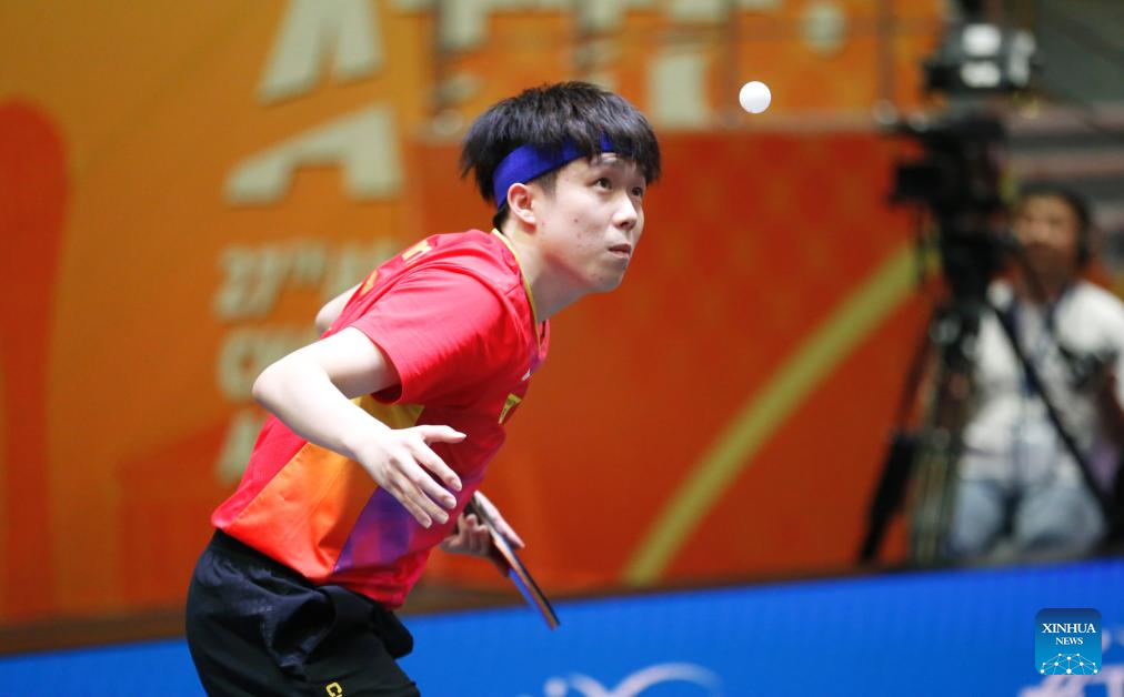 Highlights of 27th ITTFAsian Table Tennis ChampionshipsXinhua