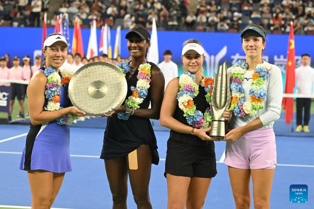 Danilina/Khromacheva win women's doubles at Wuhan Open 2024 – Xinhua