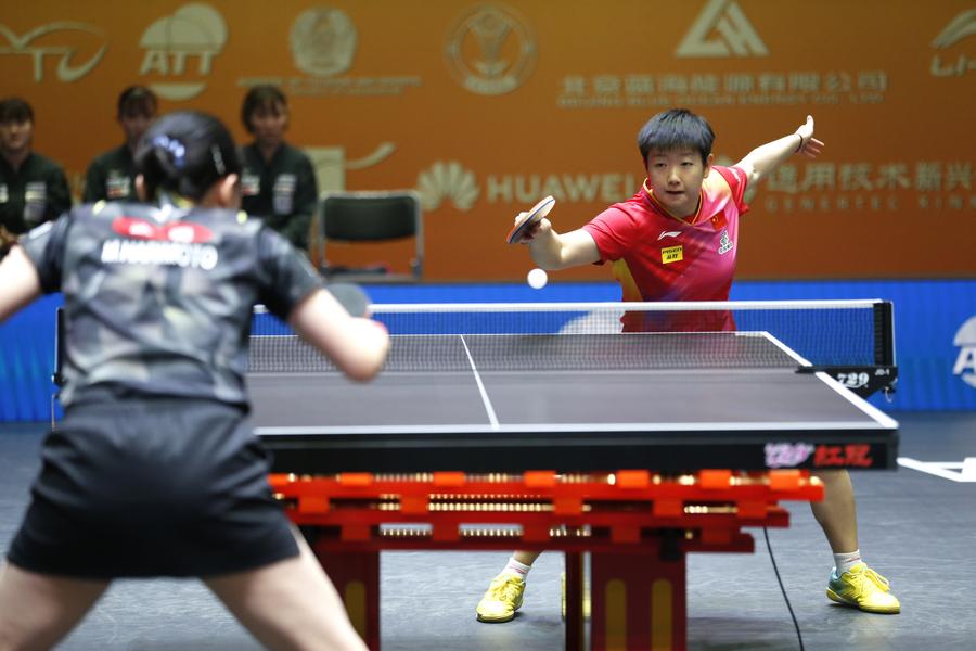 China's Sun pulls out of two WTT tournamentsXinhua