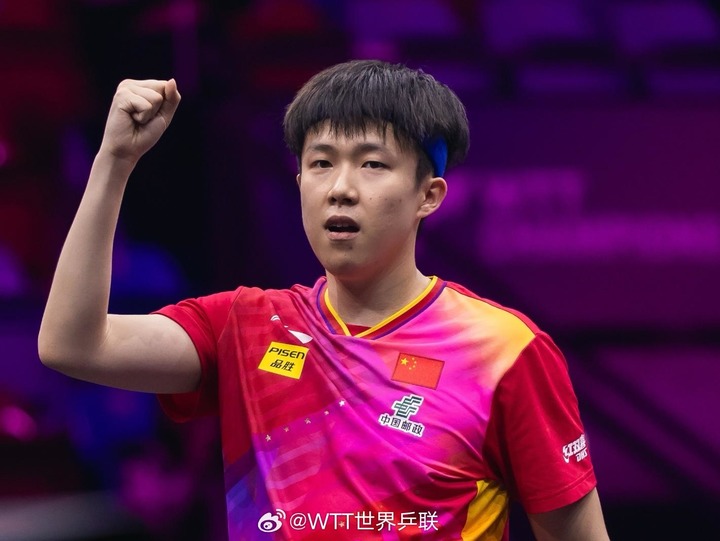 Wang Chuqin sweeps past Shunsuke Togami at WTT Champions FrankfurtXinhua