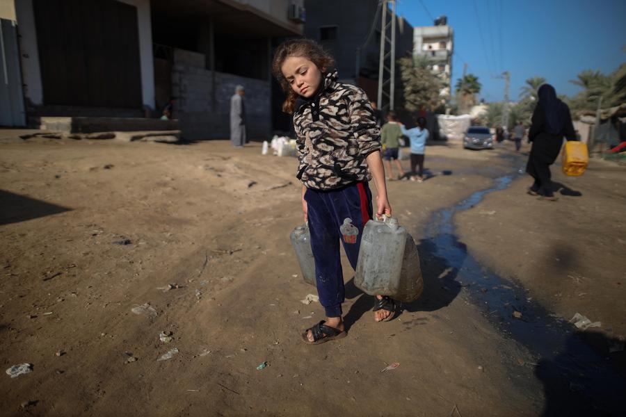 Mideast in Pictures: Displaced Palestinians in Gaza Strip face constant ...