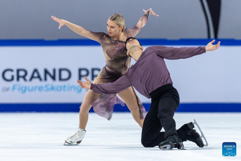 Highlights of Cup of China ISU Grand Prix of Figure Skating 2024Xinhua