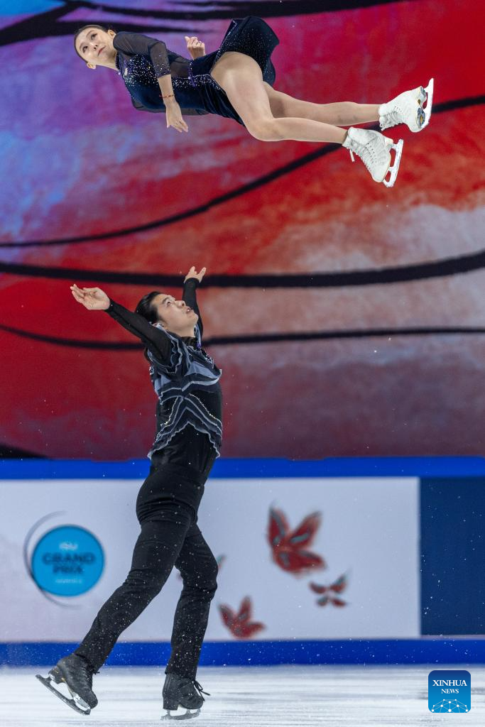 Highlights of Cup of China ISU Grand Prix of Figure Skating 2024Xinhua