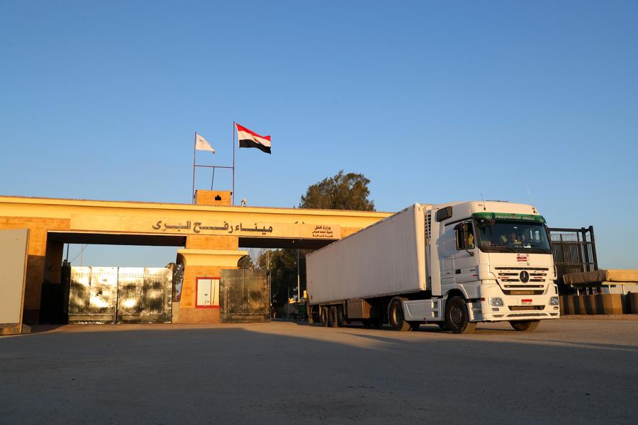 Egypt's Rafah crossing to open Sunday with 600 aid trucks expected to ...
