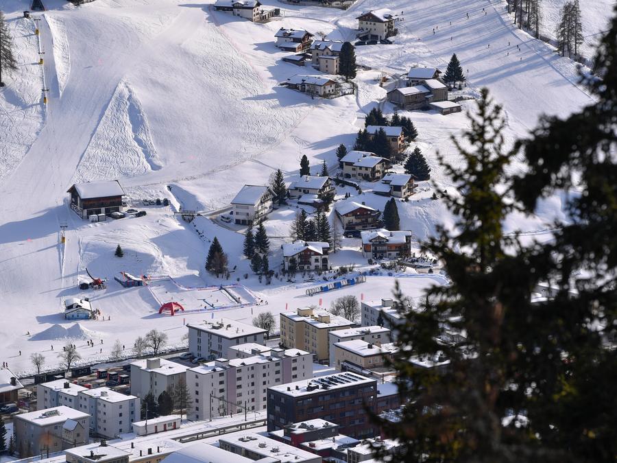 Snapshots from Davos, host of World Economic ForumXinhua