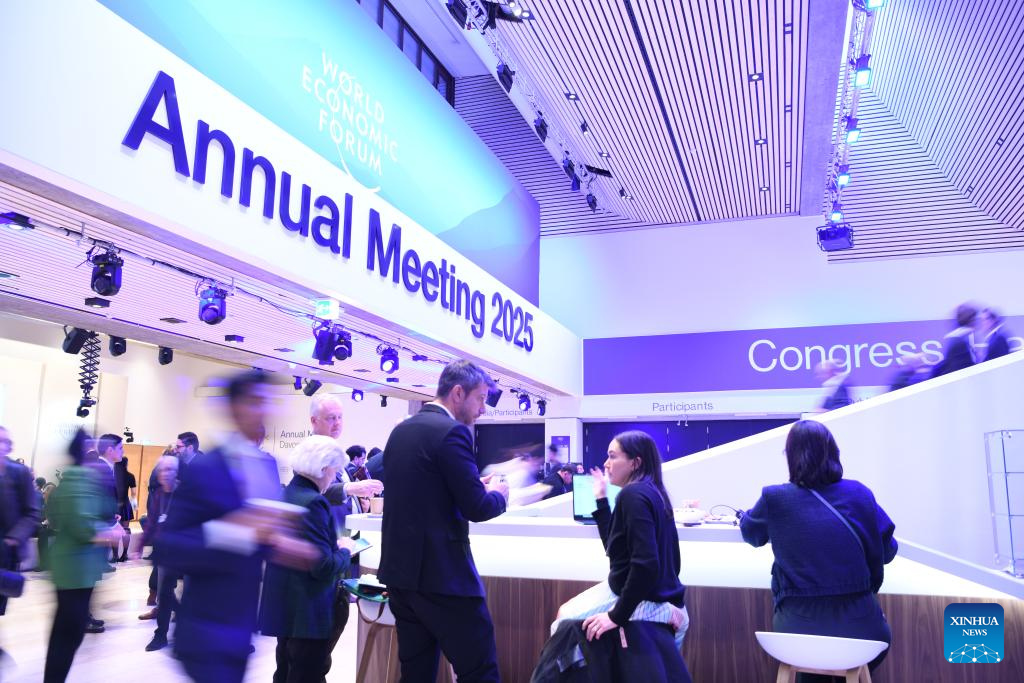 2025 WEF Annual Meeting gathers nearly 3,000 participantsXinhua