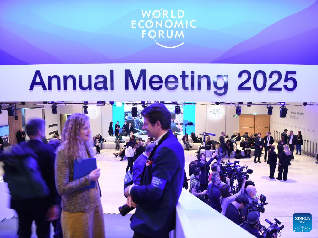 2025 WEF Annual Meeting gathers nearly 3,000 participantsXinhua