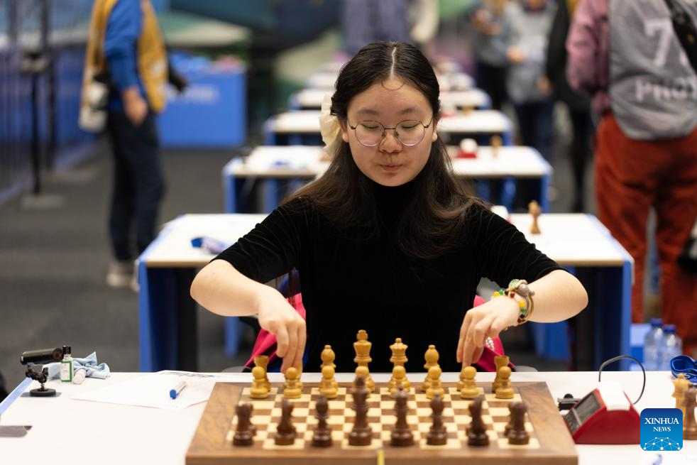 Highlights of Tata Steel Chess Tournament 2025 in NetherlandsXinhua