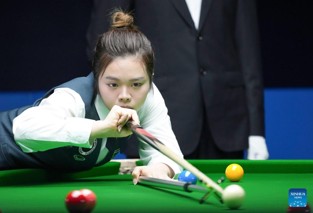 Highlights of Women's Six-red Snooker Semifinal Match at World