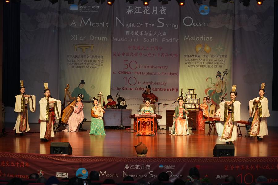 China, Fiji hold concert to mark 50 years of Sino-Fijian relations-Xinhua