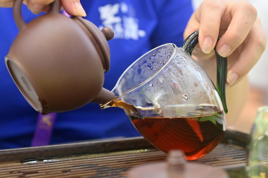 EnchantingGuangxi | Liubao tea gains popularity at 22nd China-ASEAN ...