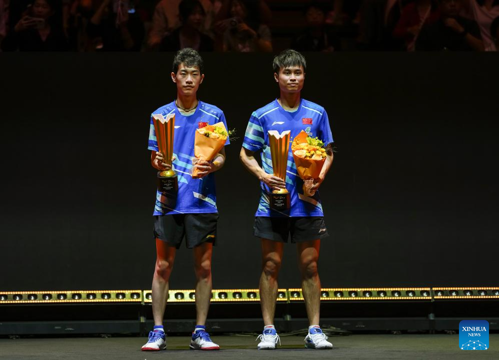 Wang/Lin win all-Chinese men's doubles final at WTT China