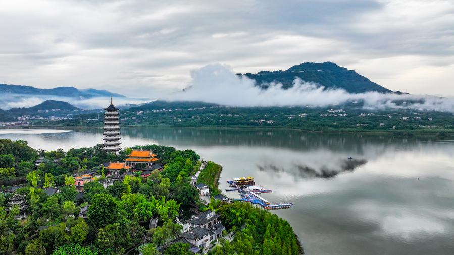 EcoChina | Ecological restoration of Hanfeng Lake pays off in SW China ...