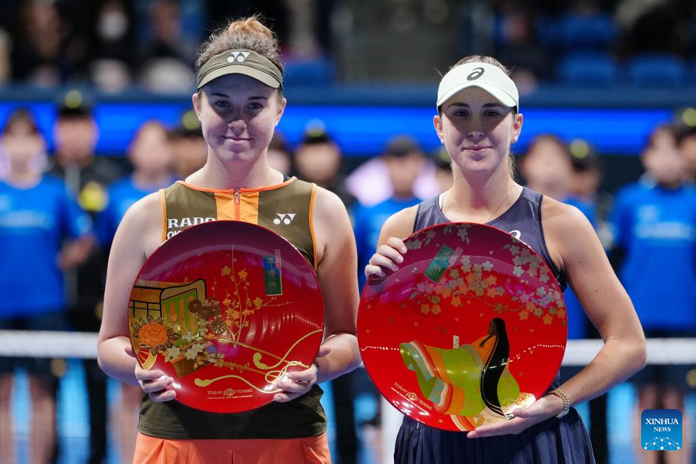 Belinda Bencic of Switzerland wins women's singles final at Pan