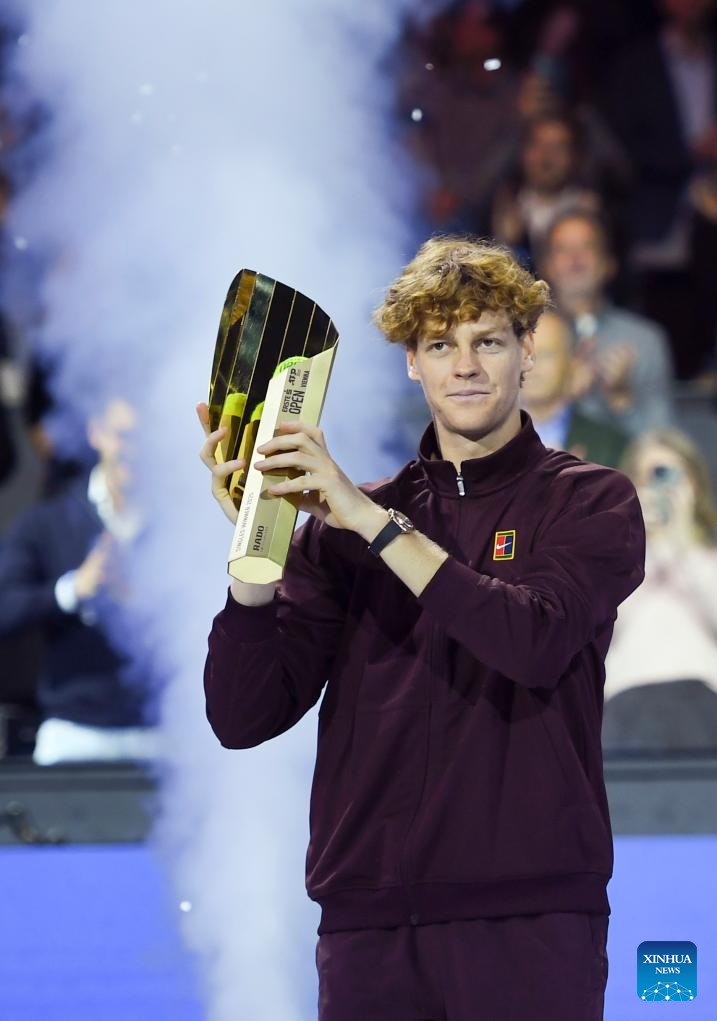 Italy's Jannik Sinner wins men's single final at ATP Tour Erste Bank Open-Xinhua