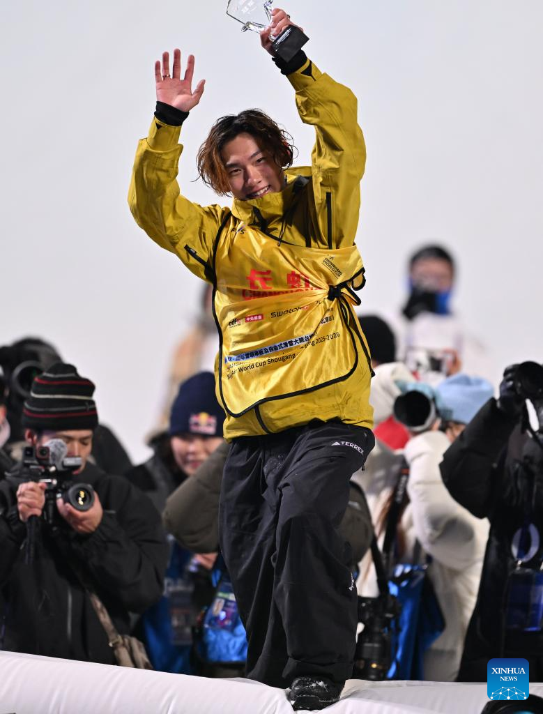 Su Yiming takes back-to-back big air World Cup titles-Xinhua