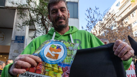 Escalating Protests Grip Greece: Farmers Plan Highway Shutdown as Market Vendors Strike Over Taxes