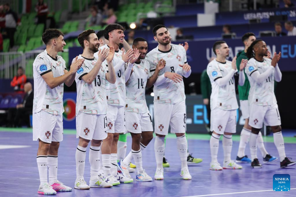 UEFA Futsal EURO 2026 group match: Hungary vs. Portugal-Xinhua