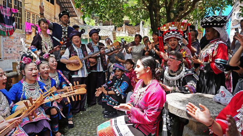 Macy's Flower Show held in New York - Xinhua