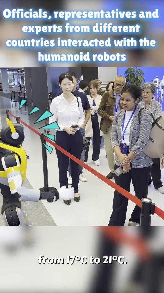 Human rights experts amazed by humanoid robots in Wuhan, China