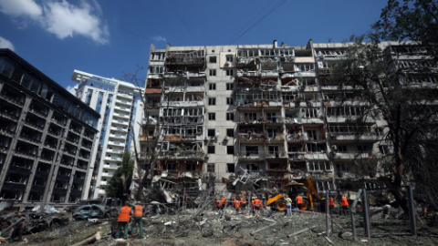 27 Killed as Russian Missiles Strike Kyiv