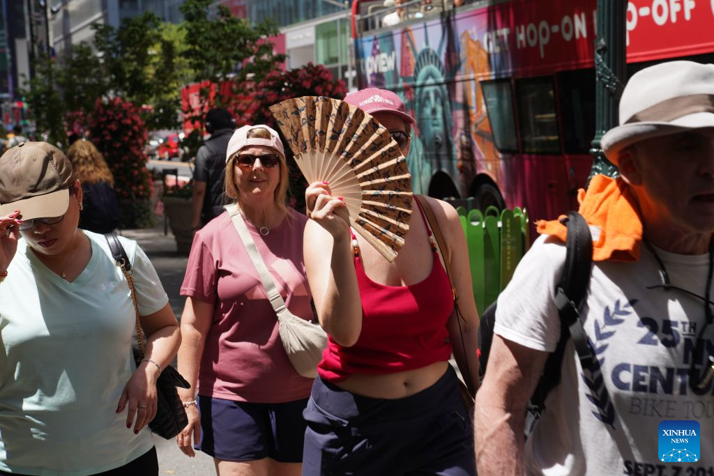 Dangerous heat wave threatens U.S. Fourth of July celebrations-Xinhua