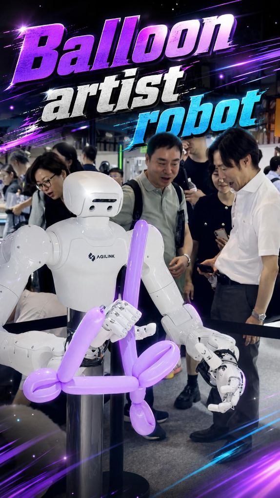 Humanoid robot shows off dexterous hands at World AI Conference