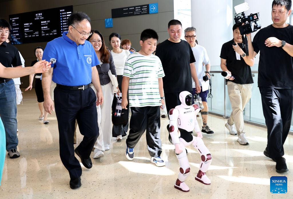Shanghai sci-tech museum welcomes 100 millionth visitor amid tech travel boom