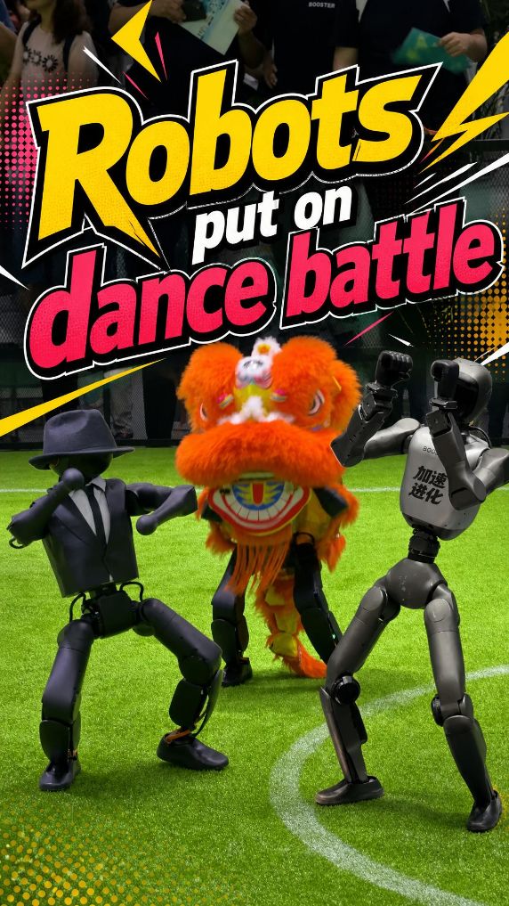 Robots put on dance battle at 2026 World Robot Conference