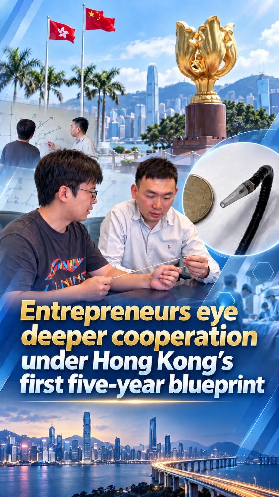 Entrepreneurs eye deeper cooperation under Hong Kong's first five-year blueprint