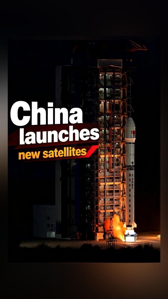 China launches new satellites 