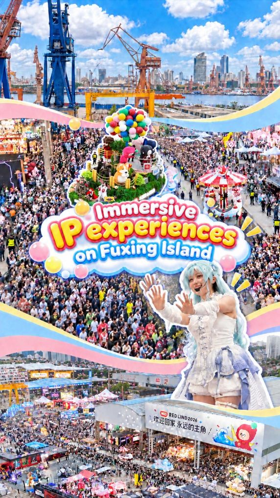 IP craze sweeps Shanghai's Fuxing Island